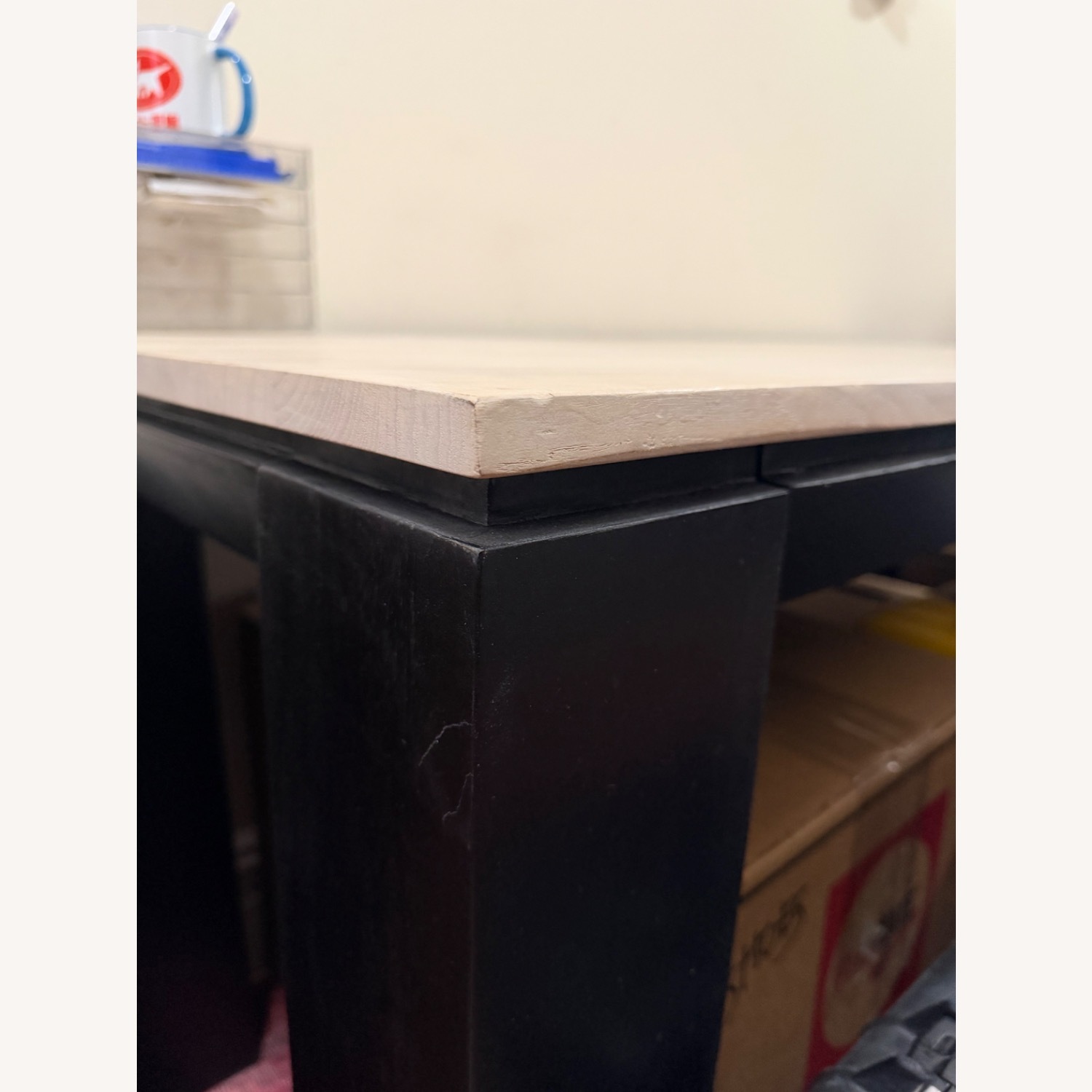 CB2 Stark Wooden Desk With Shelf - image-4