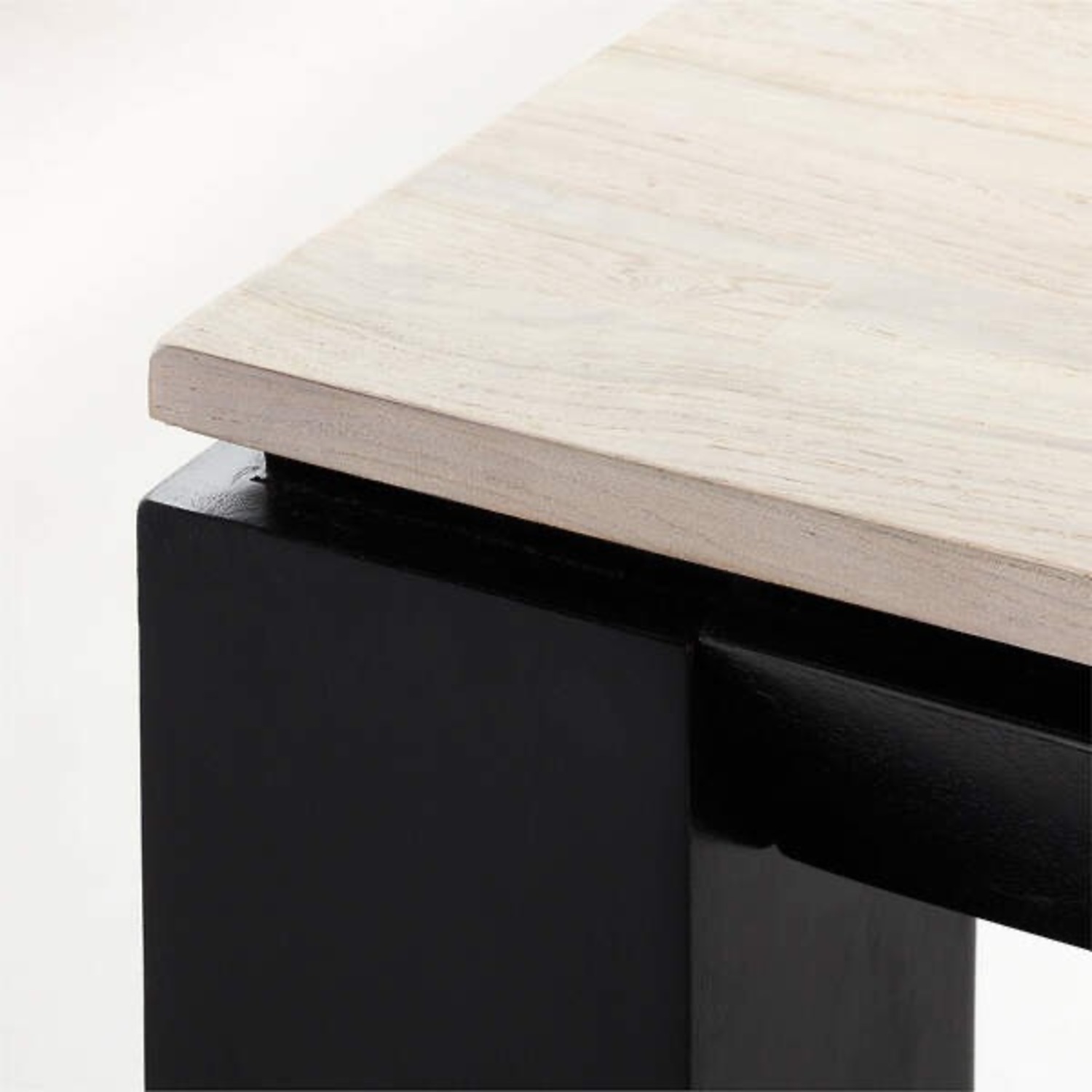 CB2 Stark Wooden Desk With Shelf - image-3