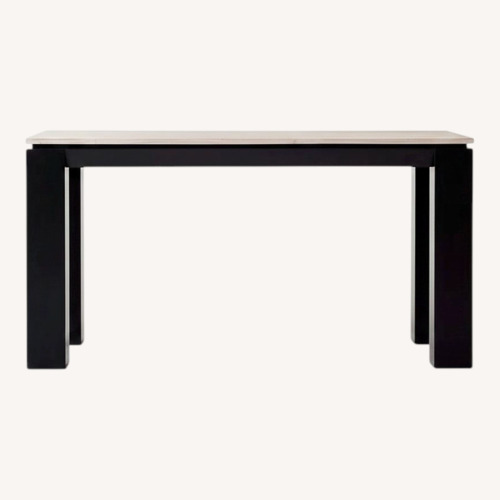 Used CB2 Stark Wooden Desk With Shelf for sale on AptDeco