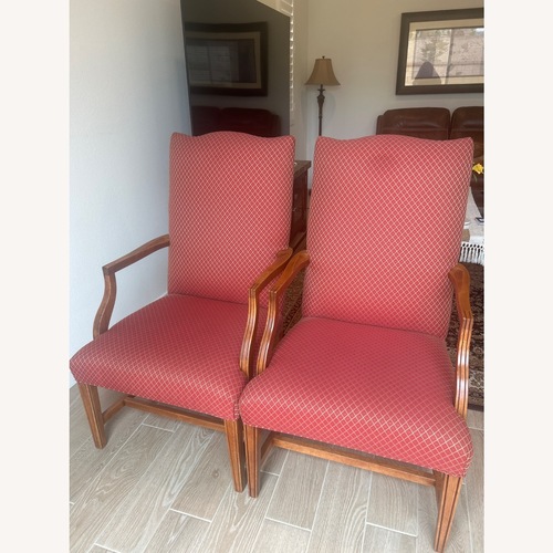 Used Ethan Allen Red Accent Chairs for sale on AptDeco