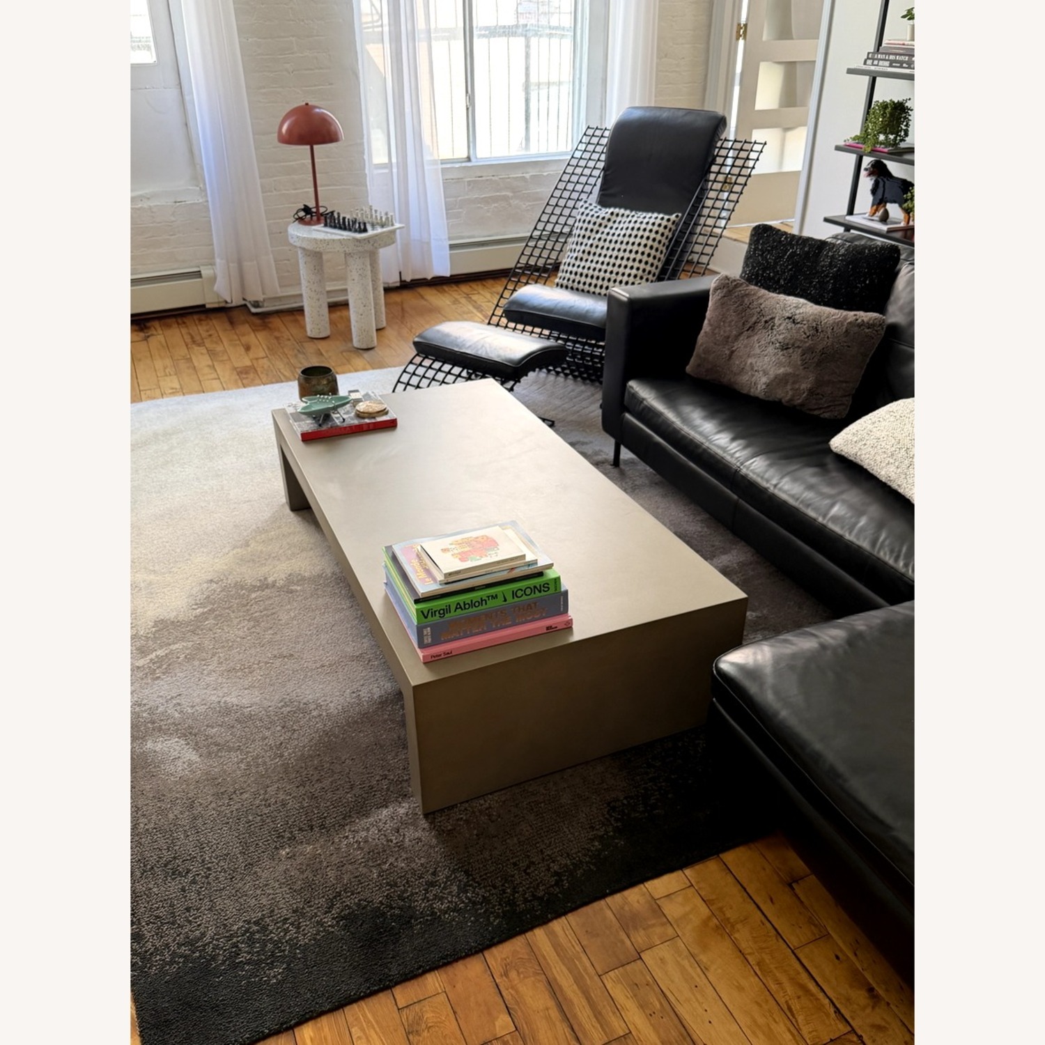 West Elm Concrete Waterfall Coffee Table  - image-3