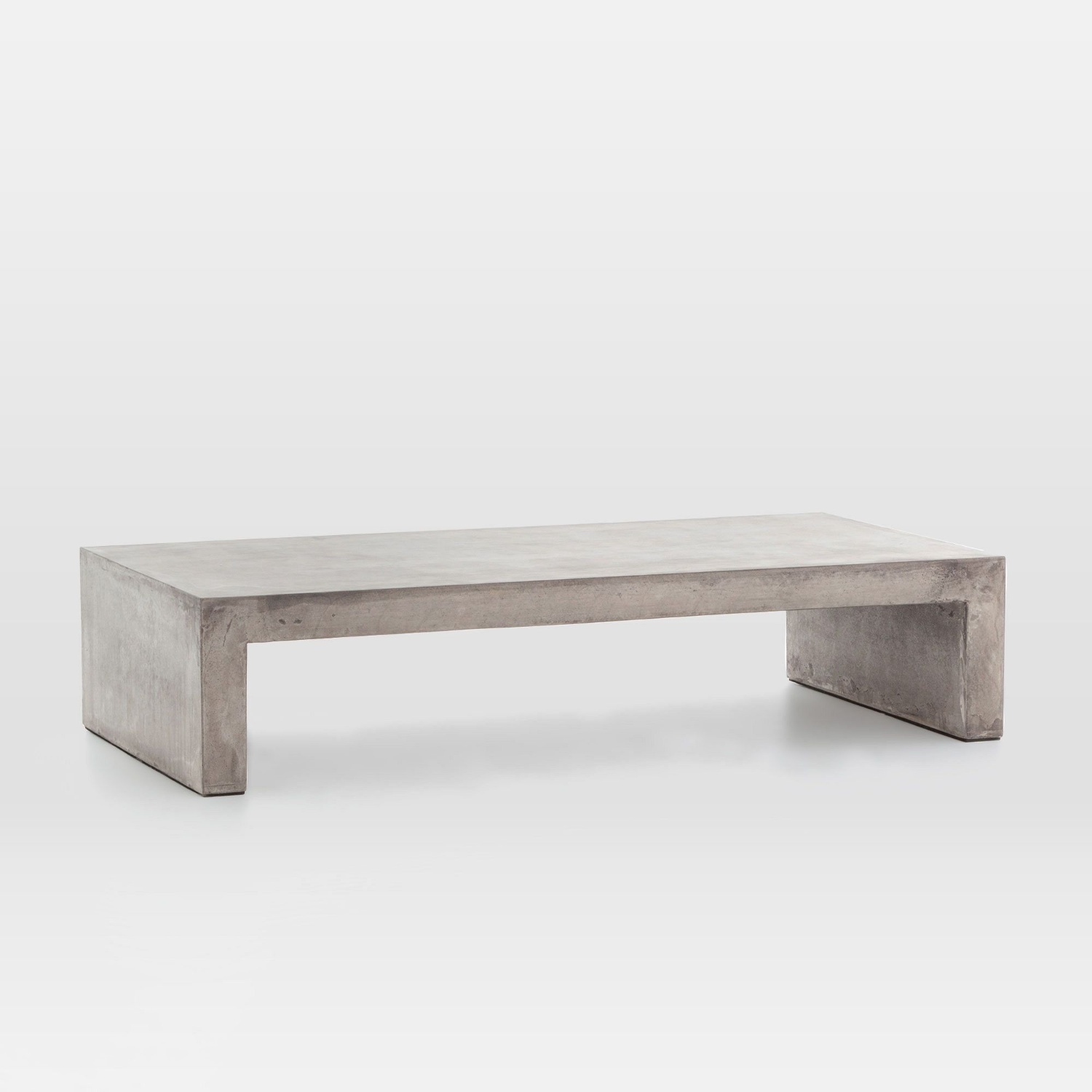West Elm Concrete Waterfall Coffee Table  - image-5