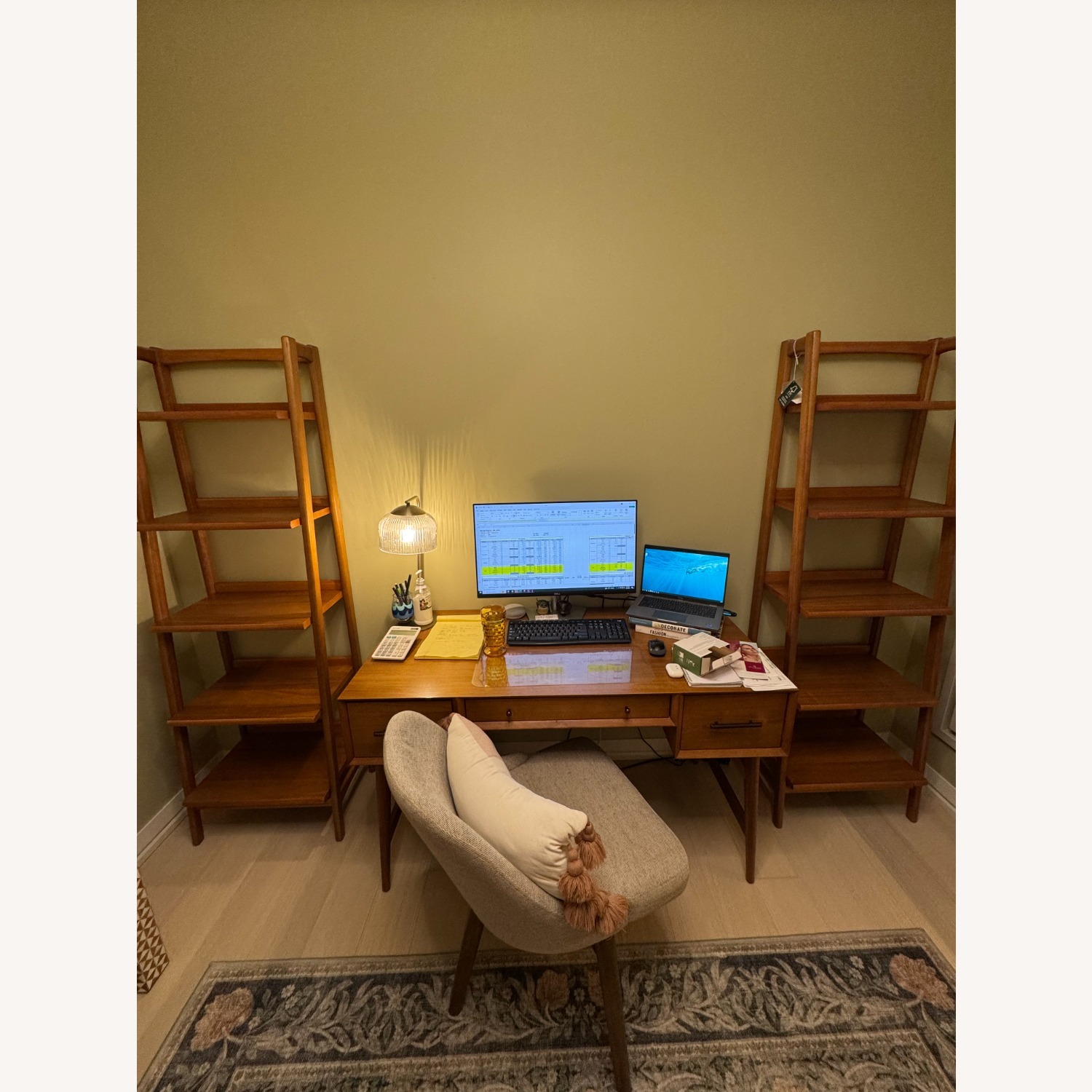 Mid-Century Bookshelf (22") - image-1