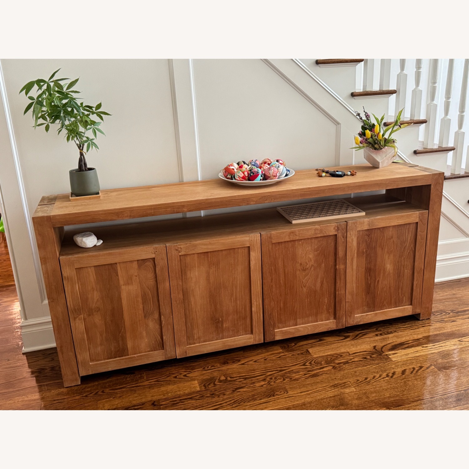 Ethnicraft Natural Wood Sideboard - image-1