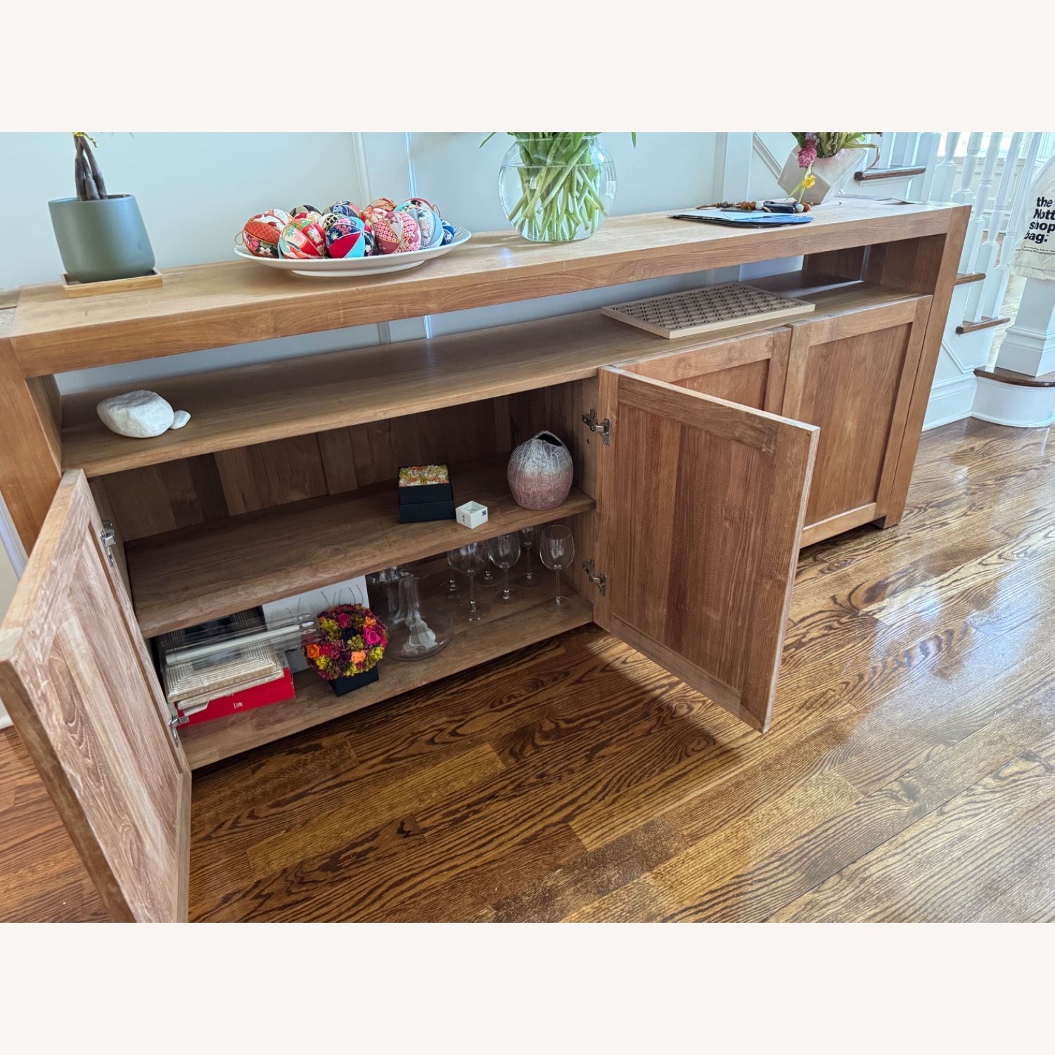 Ethnicraft Natural Wood Sideboard - image-3