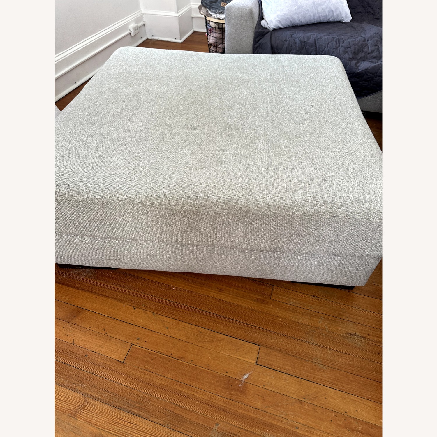 Ashley Furniture Lyndeboro Oversized Ottoman – Light Gray - image-2