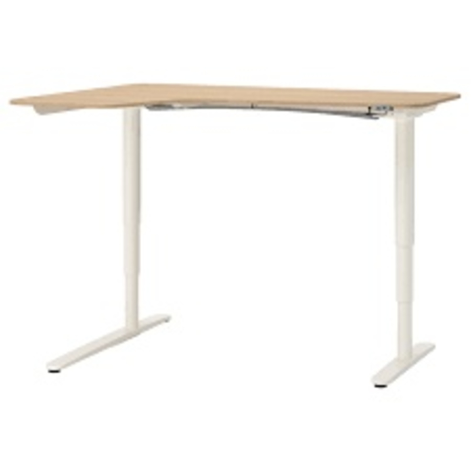 IKEA Bekant Light Brown Wood Desk - image-7