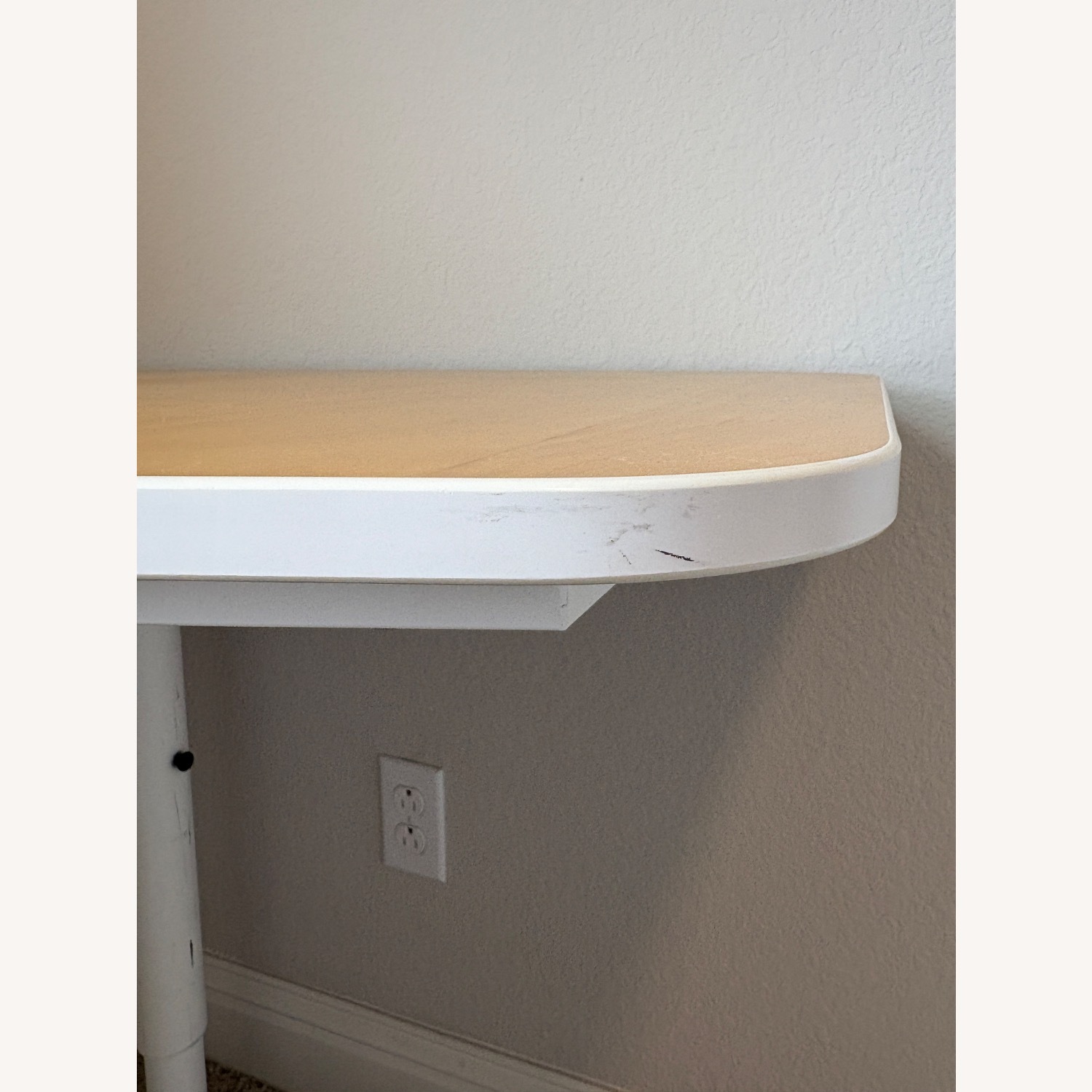 IKEA Bekant Light Brown Wood Desk - image-6