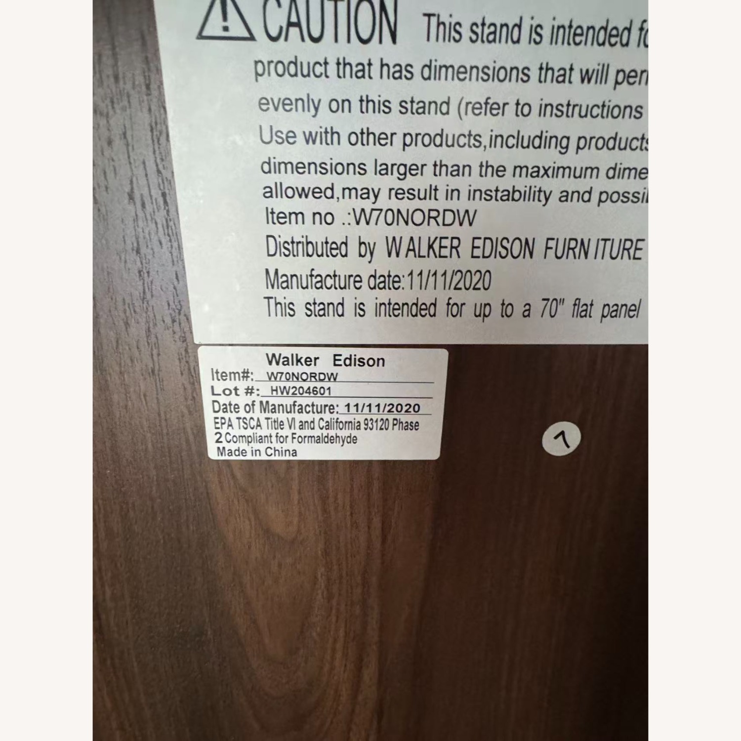 Walker Edison Nora 70" Console - image-4