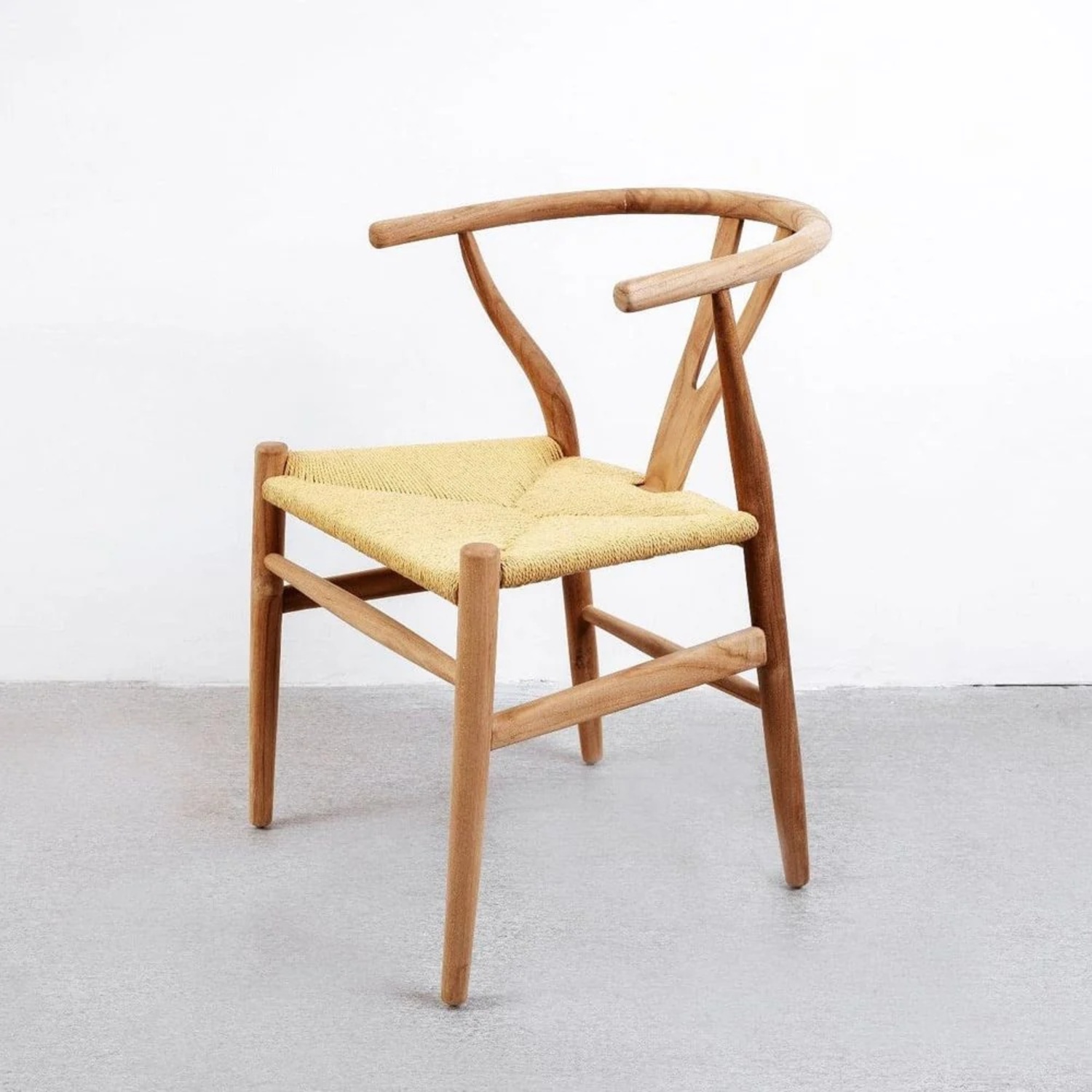France and Son Teak Wishbone Dining Chairs - image-4