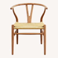France and Son Teak Wishbone Dining Chairs