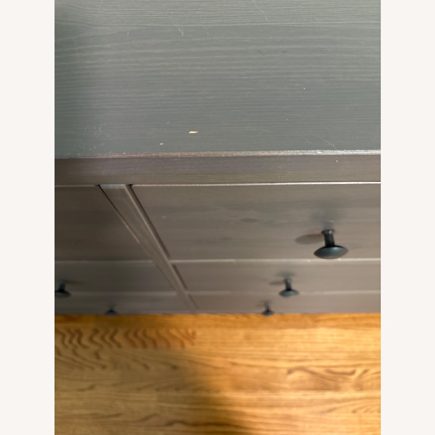 IKEA Hemnes Dark Gray Wood Dresser - image-4