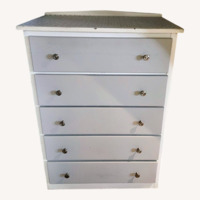 White Wood Dresser