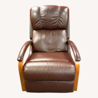 Lazboy Dark Brown Leather Armchair