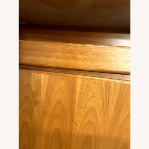 Used Dania Furniture Light Brown Wood Sideboard for sale on AptDeco