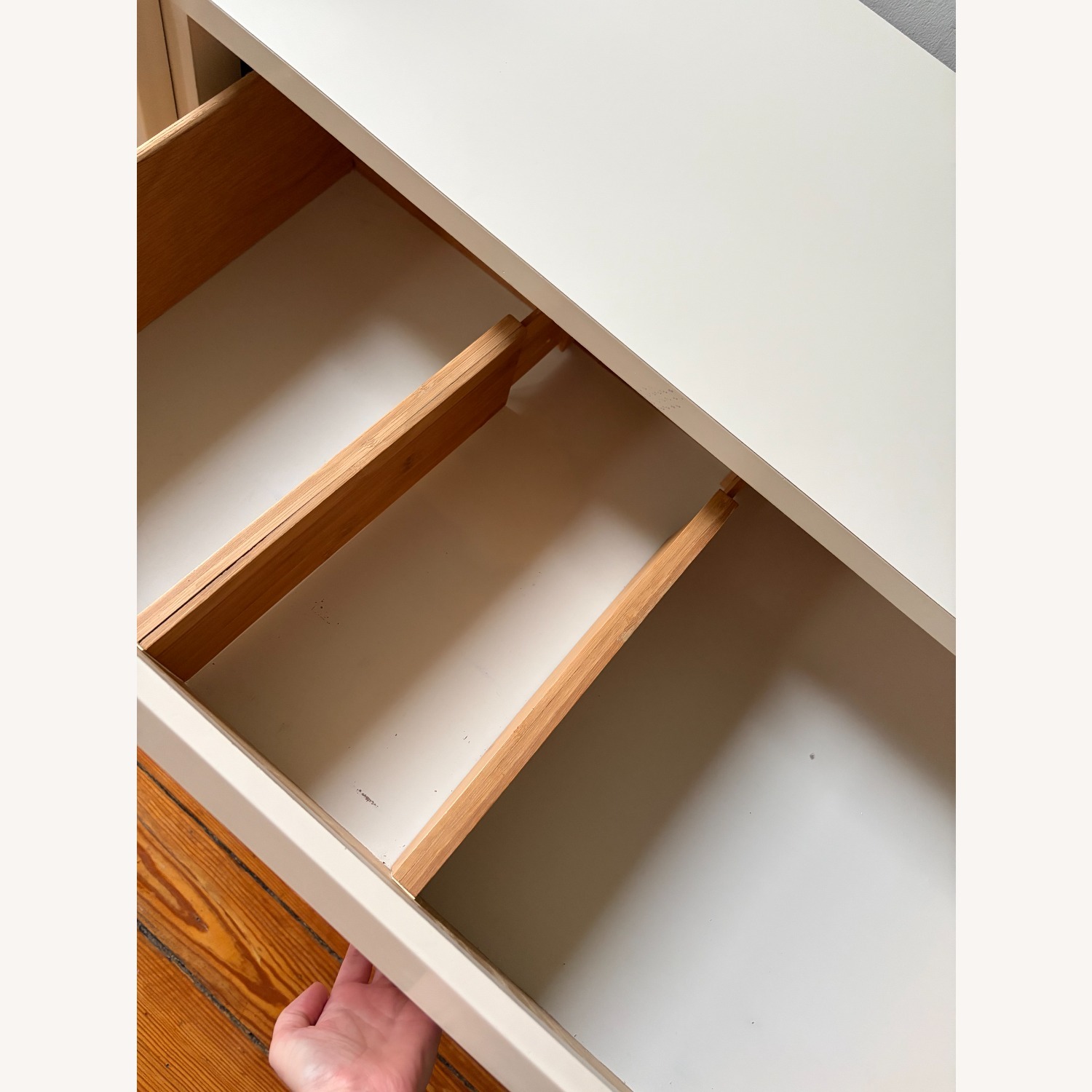 80s Postmodern Lacquered Minimalist Dresser - image-10