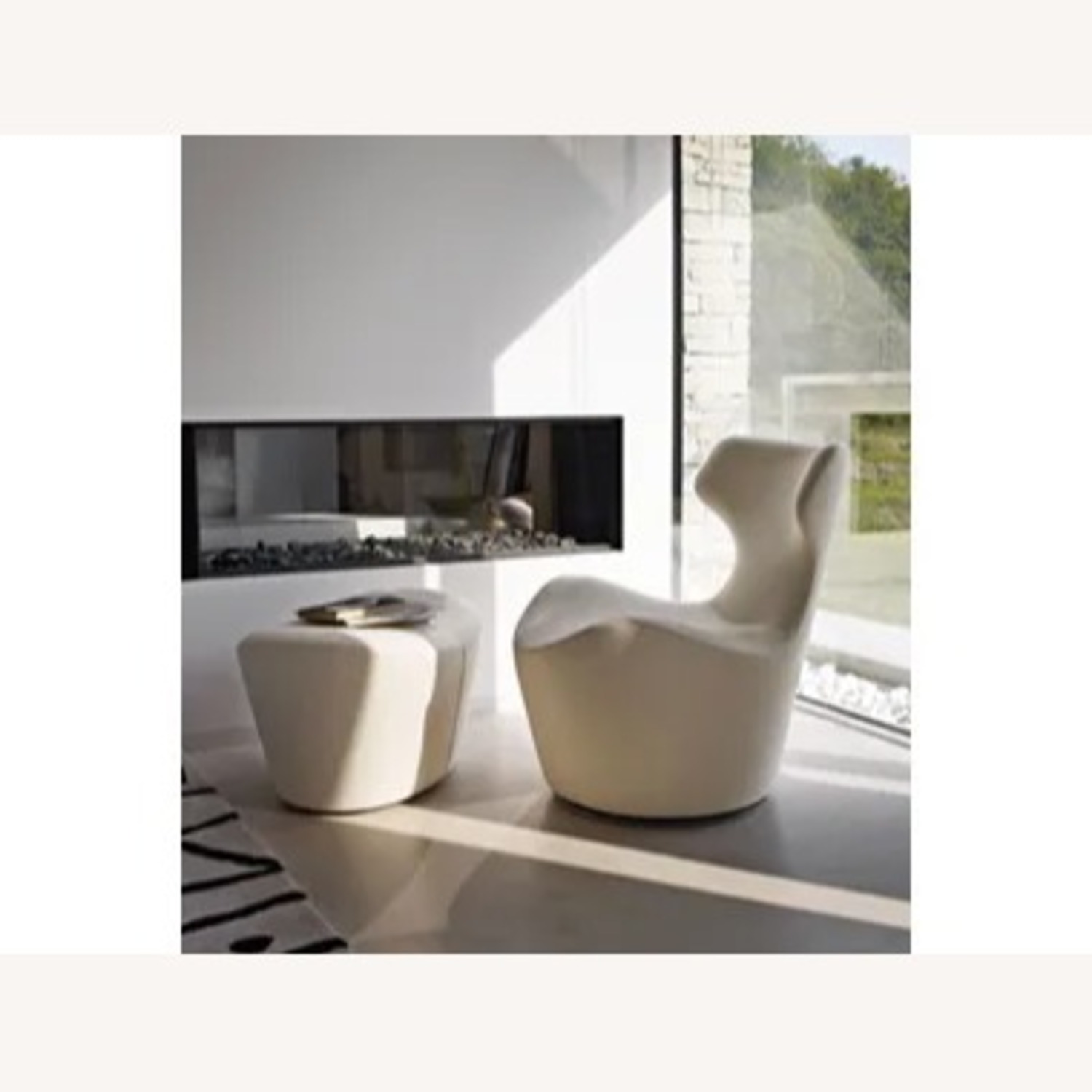 Piccola Papilio Swivel Armchair (Set of 2) - image-3