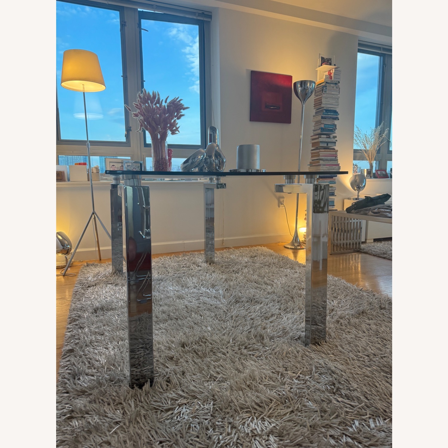 Zuo Modern Roca Dining Table Stainless Steel - image-3