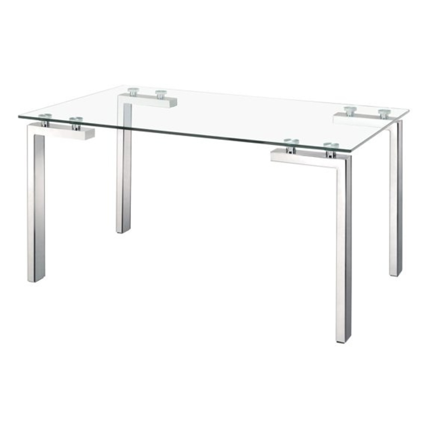 Zuo Modern Roca Dining Table Stainless Steel - image-4