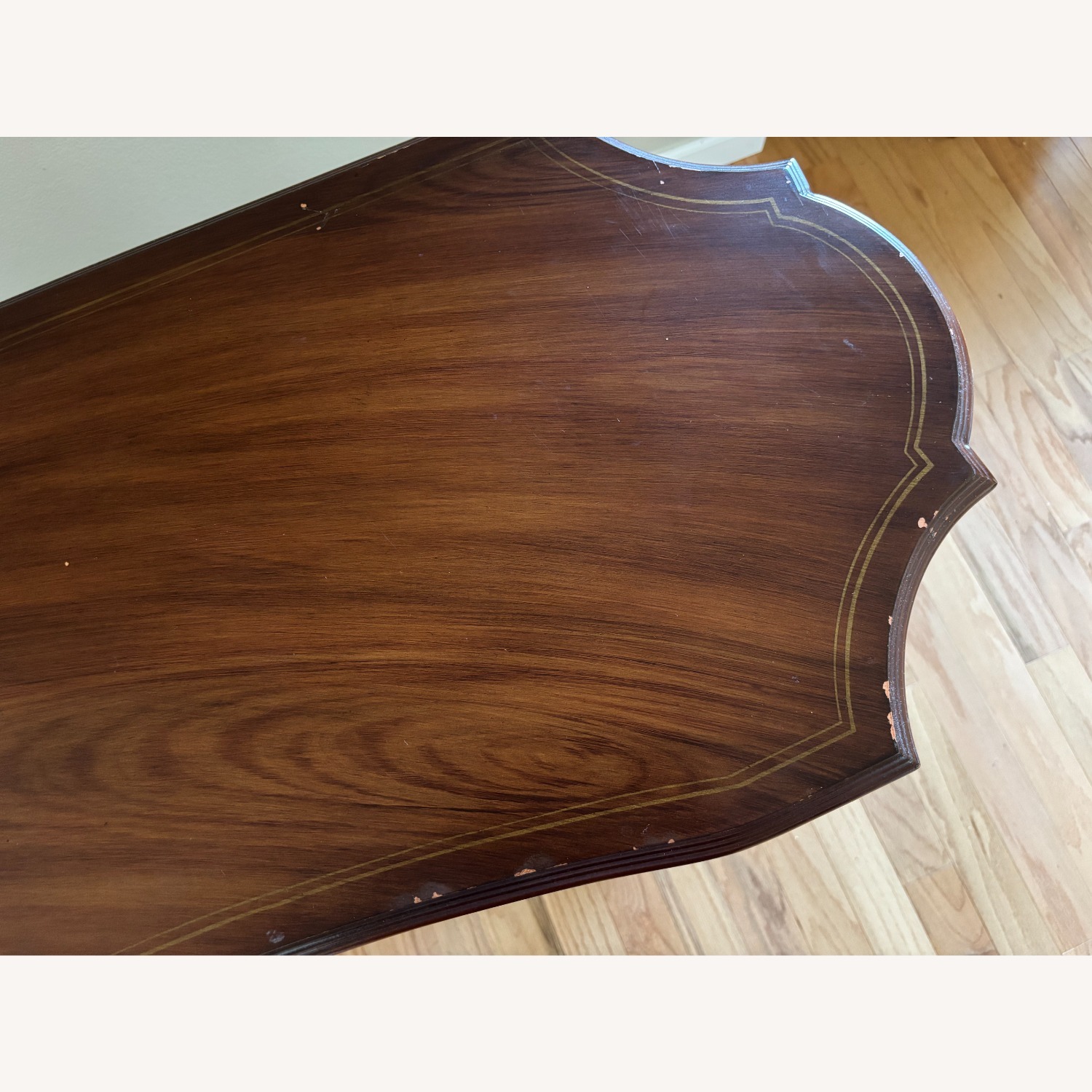 Wood Console Table with Drawers - image-2