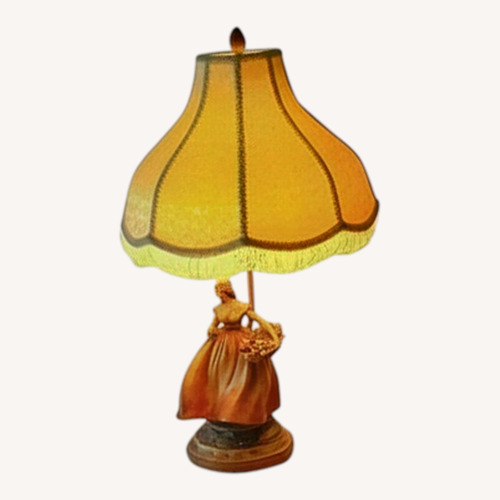 Used Antique Custom Made Bisque Lamps for sale on AptDeco