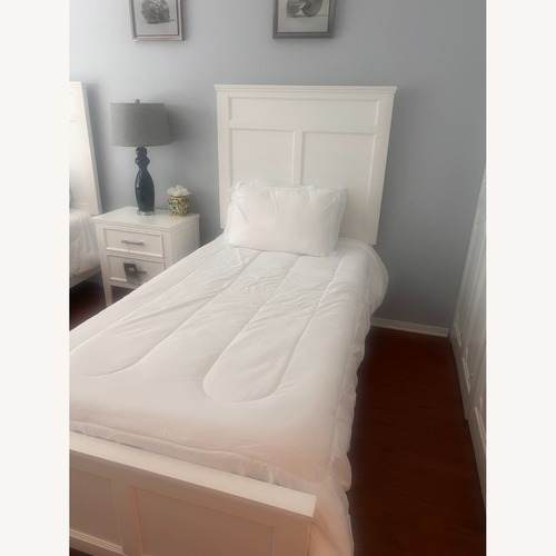 Used City Furniture Twin Panel Bed for sale on AptDeco