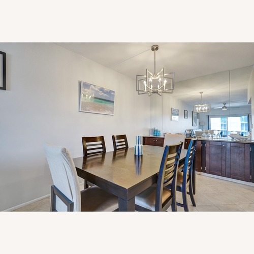 Used Dining Table and 6 Chairs for sale on AptDeco