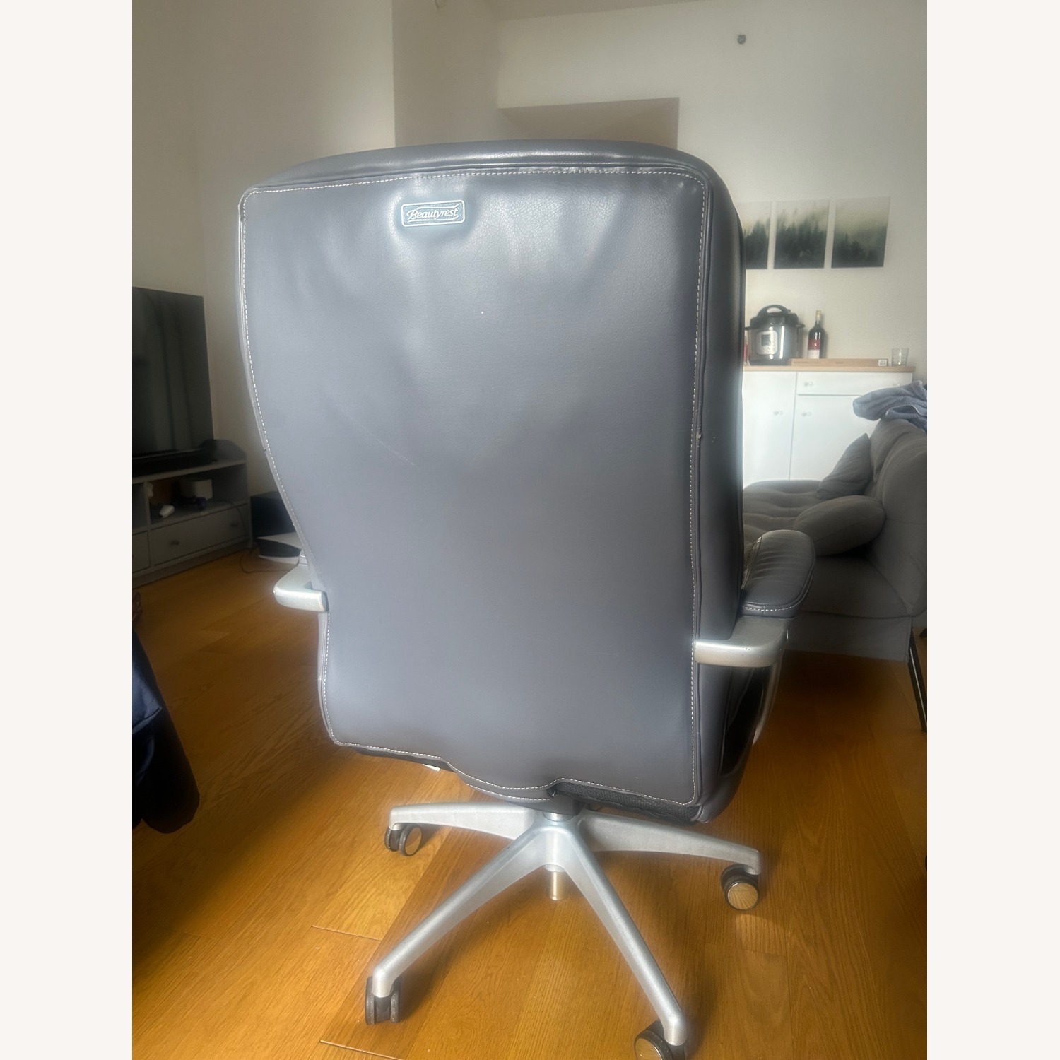Beautyrest Leather Executive Chair - image-3