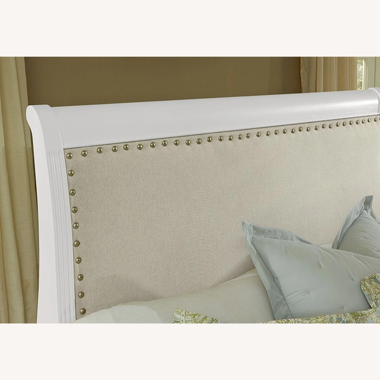 Vaughan Bassett  White Wood Headboard - image-2