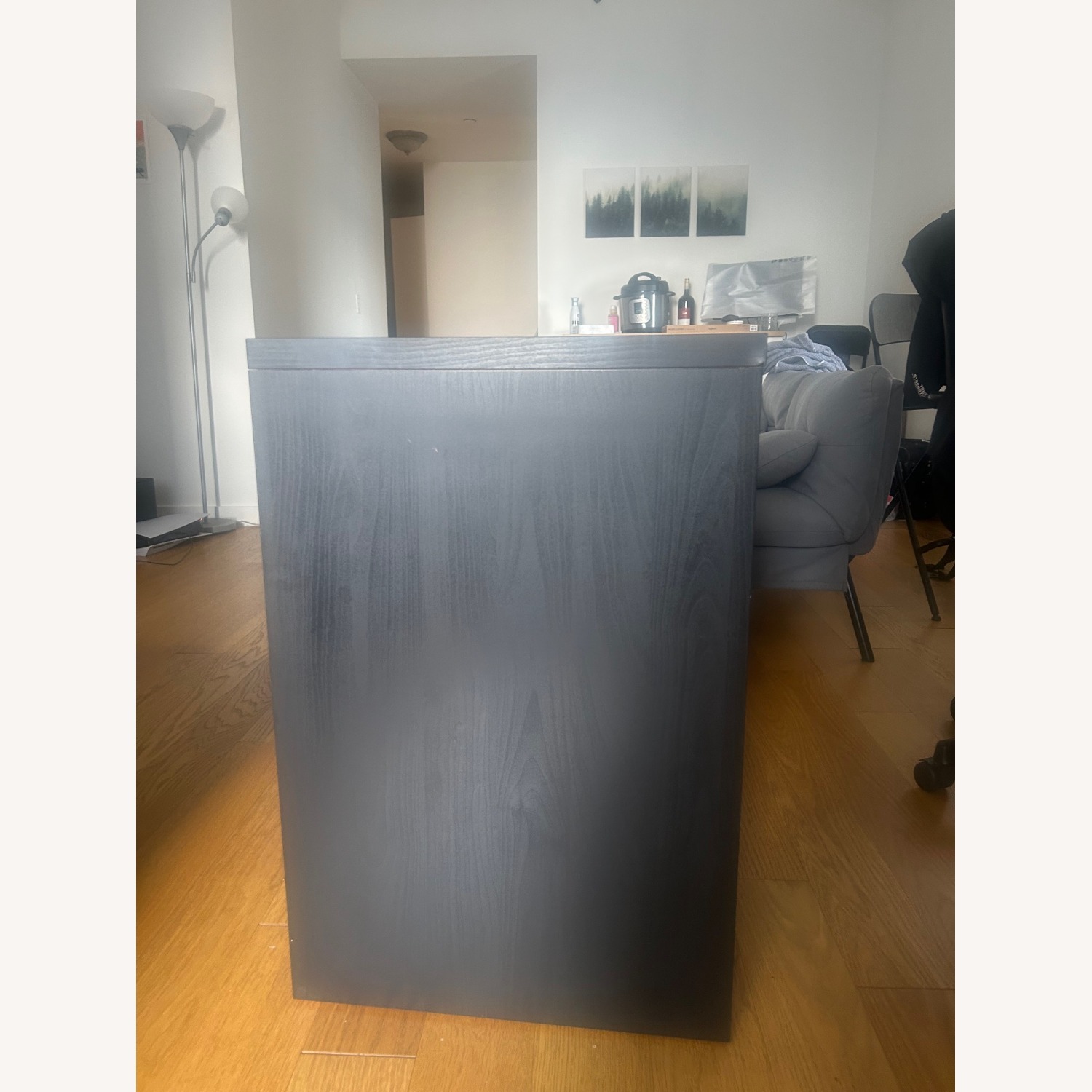 IKEA MICKE Black Desk - image-3