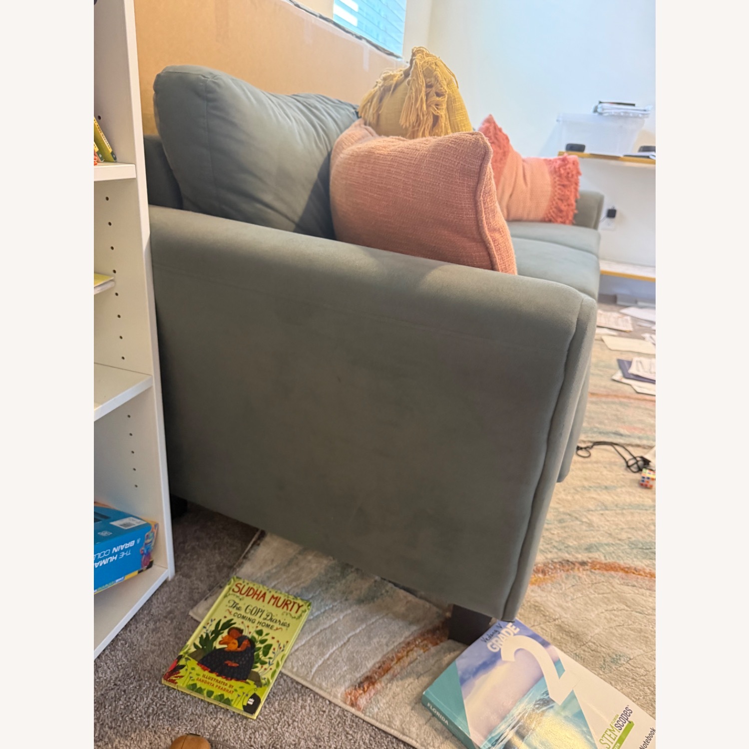 Lifestyle Solutions Light Gray 3+ Seater Sofa - image-3
