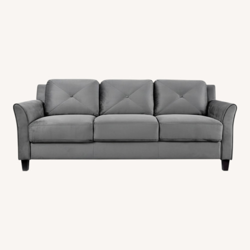 Used Lifestyle Solutions Light Gray 3+ Seater Sofa for sale on AptDeco