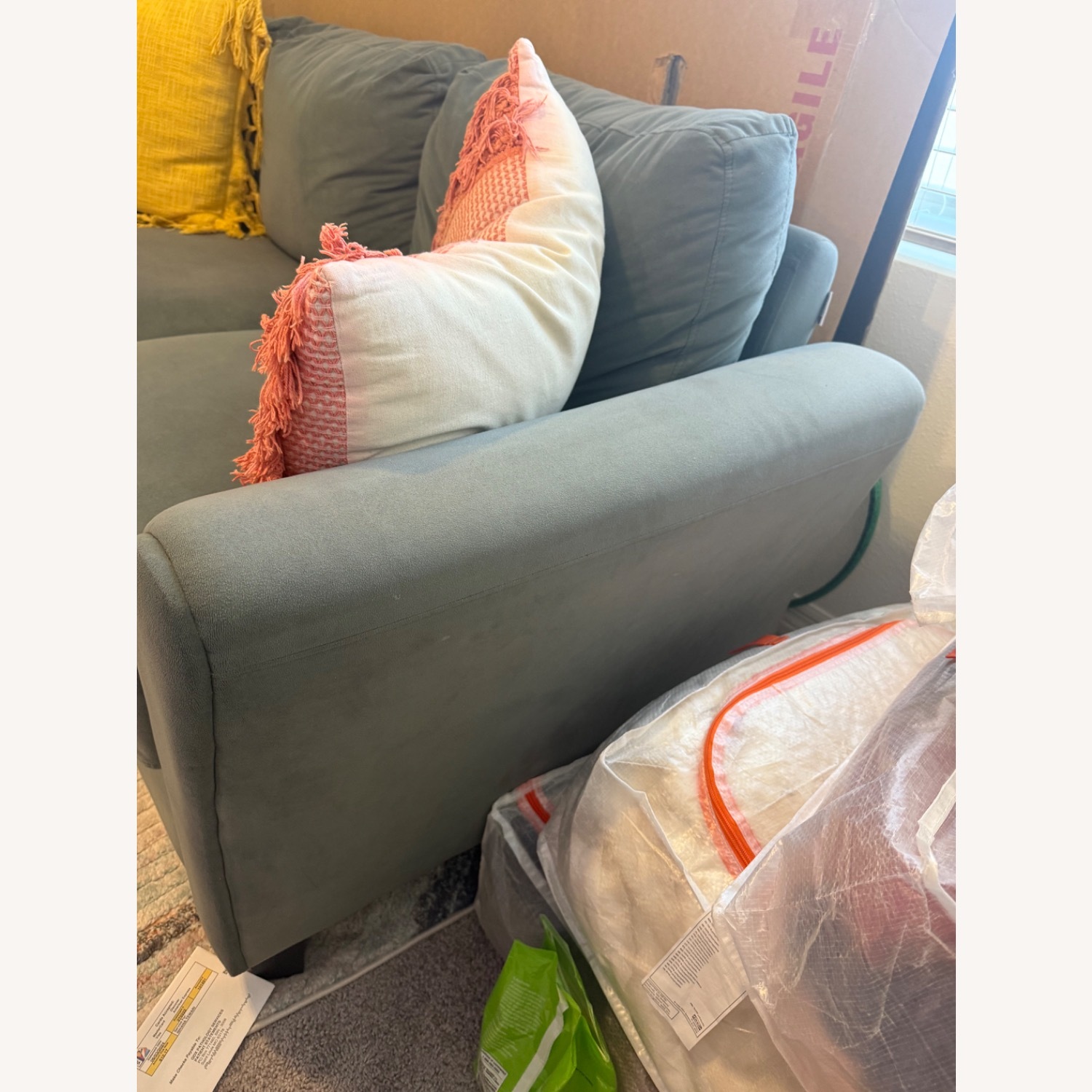 Lifestyle Solutions Light Gray 3+ Seater Sofa - image-4