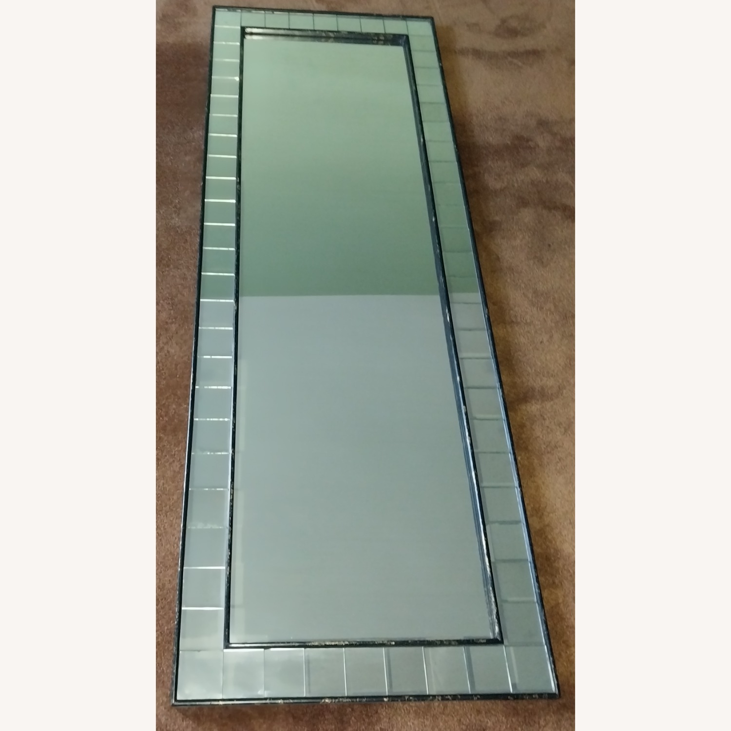 West Elm Tile Floor Mirror - image-2