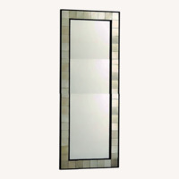 West Elm Tile Floor Mirror
