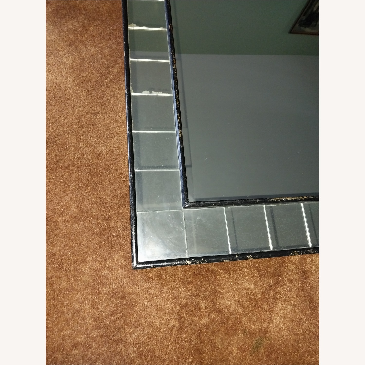 West Elm Tile Floor Mirror - image-4