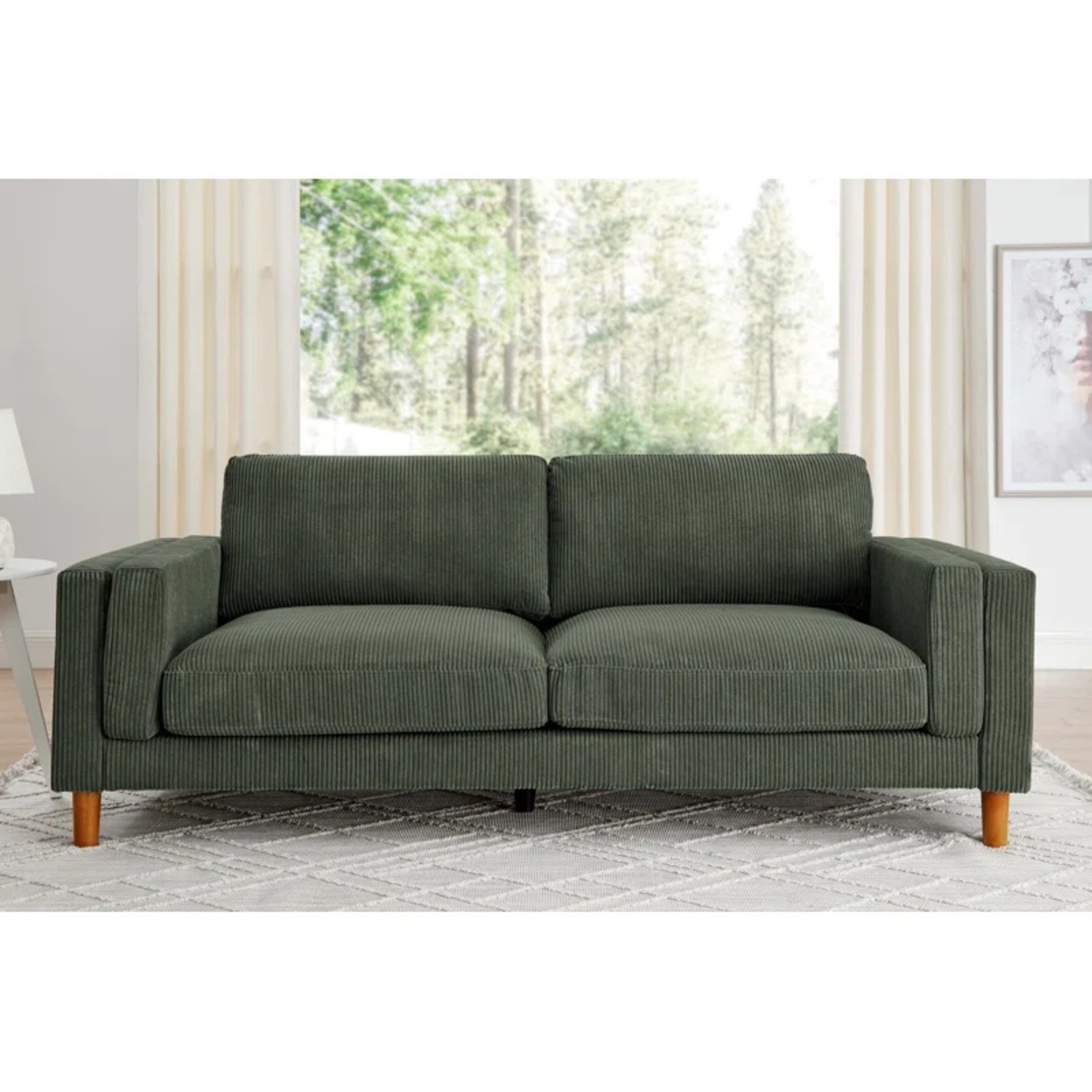 Green 3+ Seater Sofa - image-5