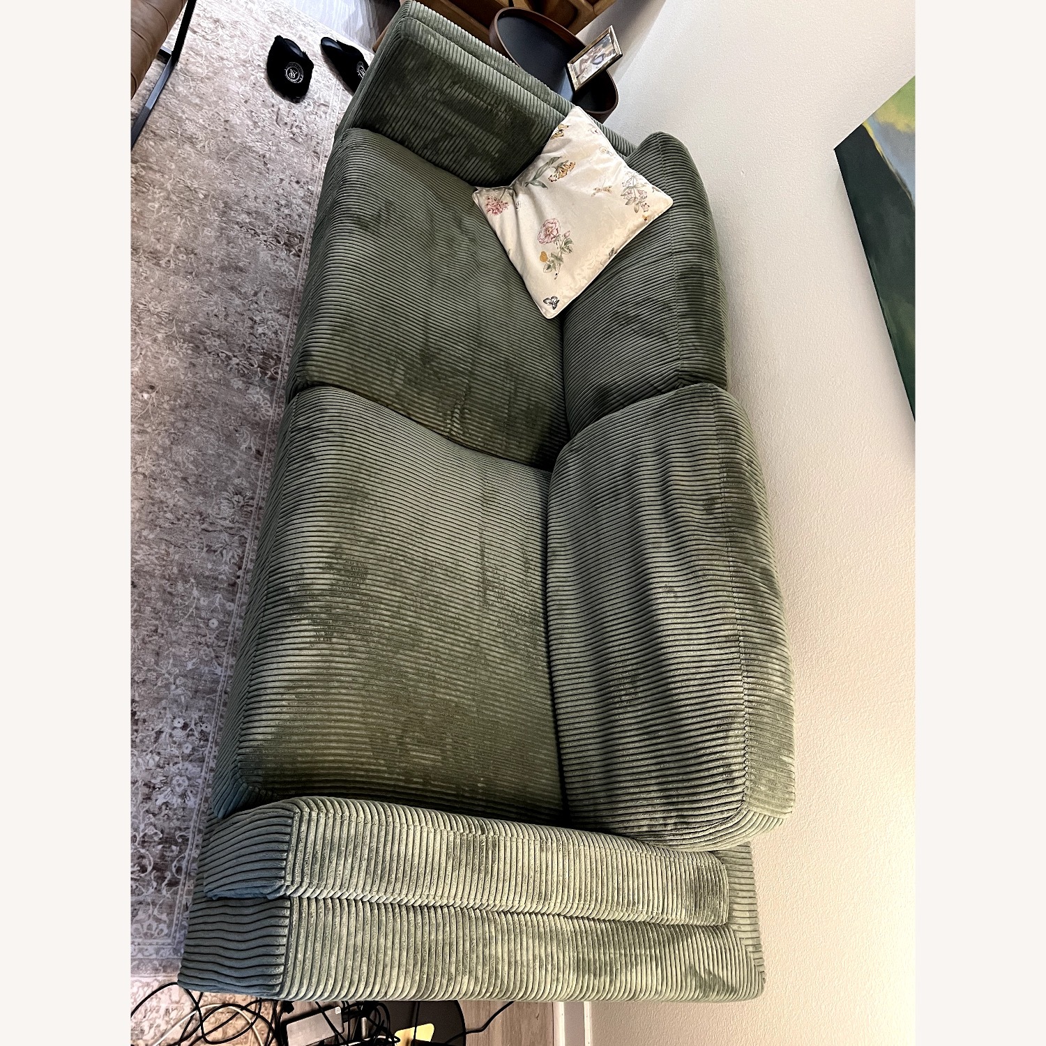 Green 3+ Seater Sofa - image-4
