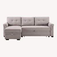 Jerion Upholstered L-Shaped Sectional Reversible