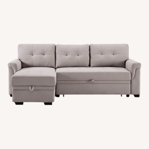Used Jerion Upholstered L-Shaped Sectional Reversible for sale on AptDeco