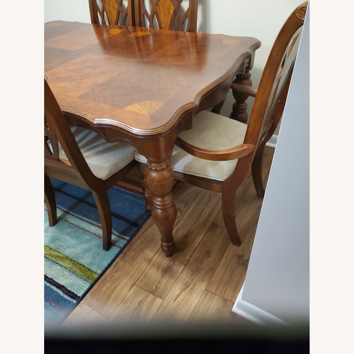 Cherry Dining Table Set - image-3