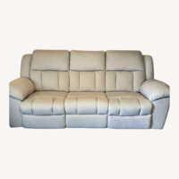 Ashley Furniture White 3+ Seater Sofa