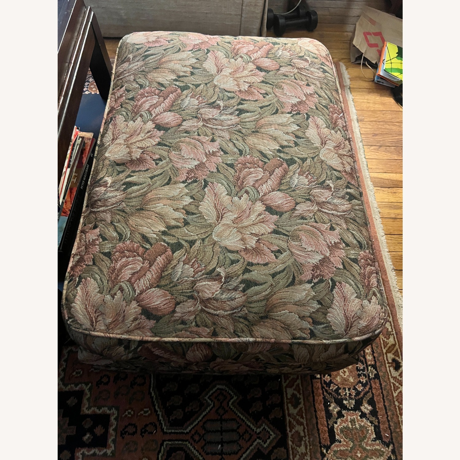 Dark Floral Patterned Chair  - image-3