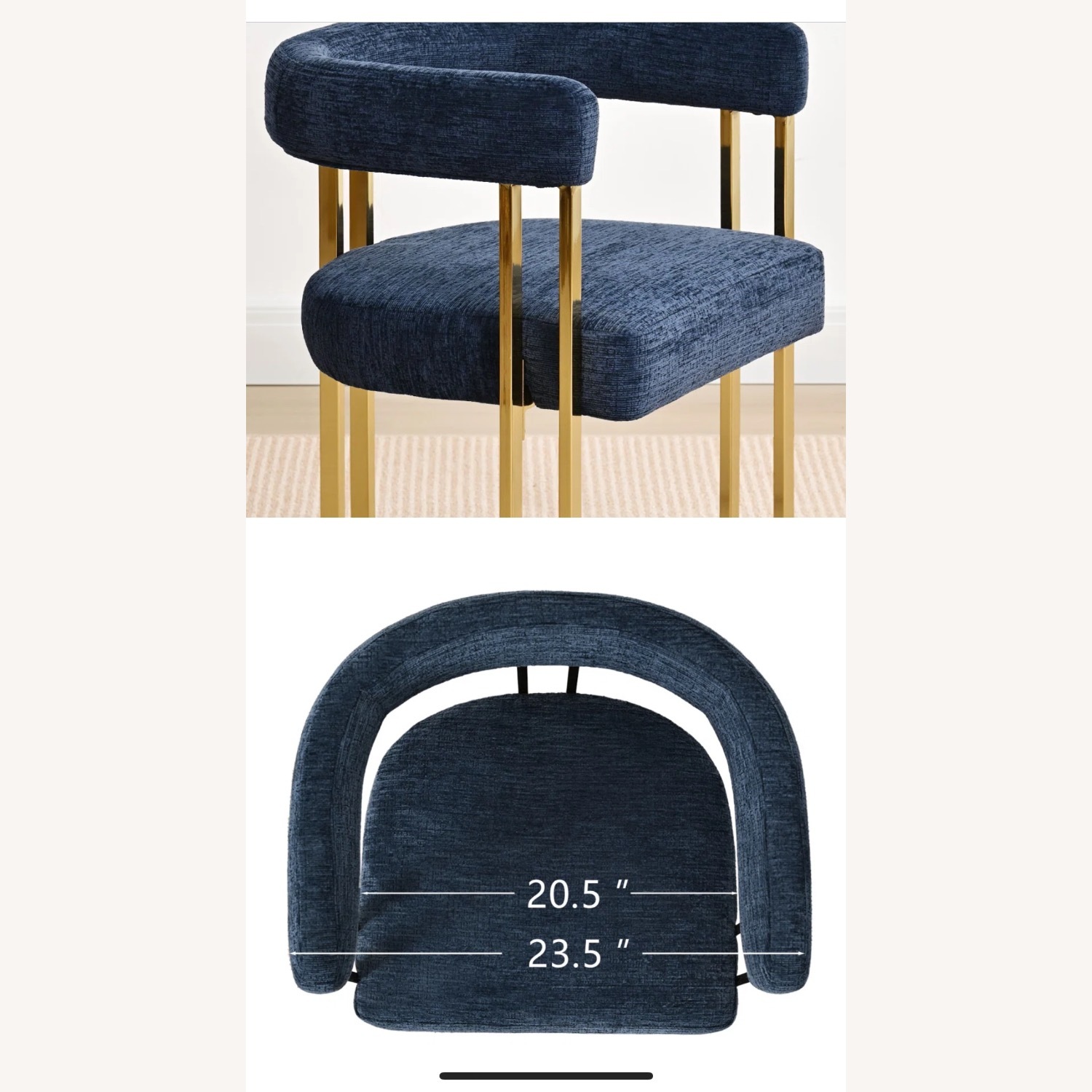  Modern Dining Set with 6 Chairs - image-5
