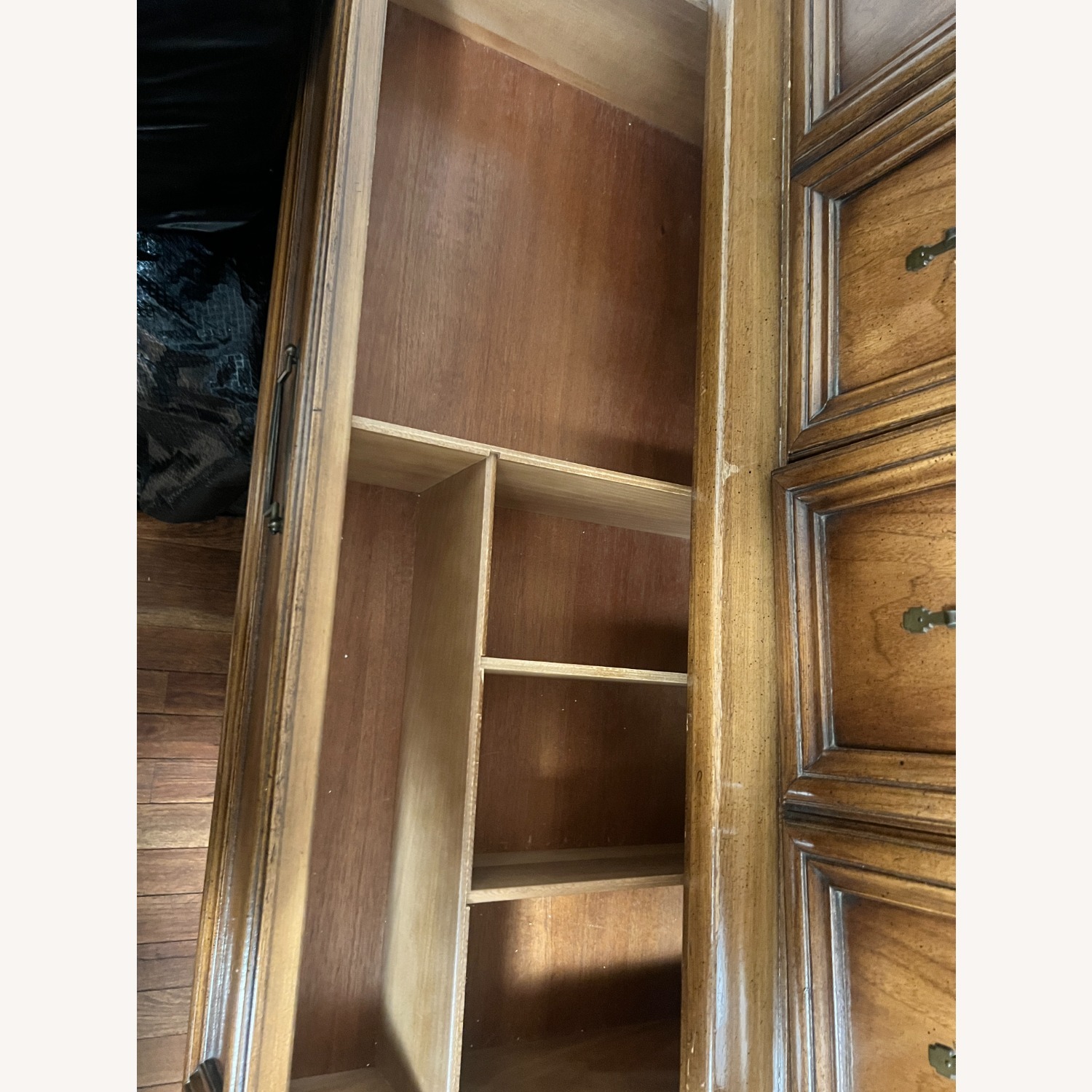 Vintage/Antique Finds Natural Armoire - image-5