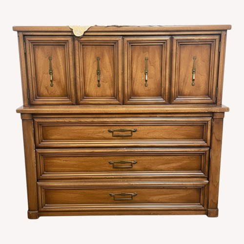 Used Vintage/Antique Finds Natural Armoire for sale on AptDeco
