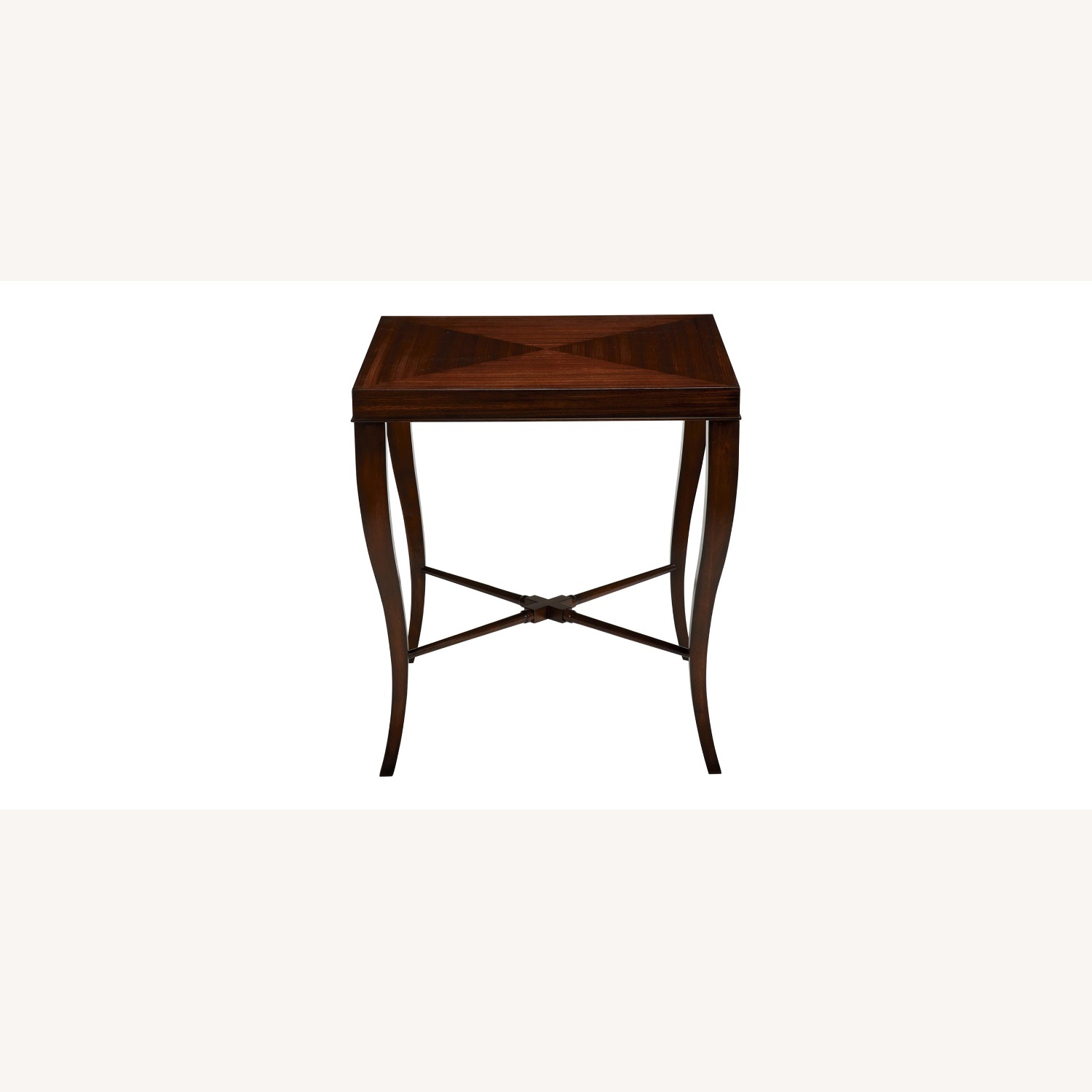 Ethan Allen Gracie Dark Brown Wood Side Tables - image-10