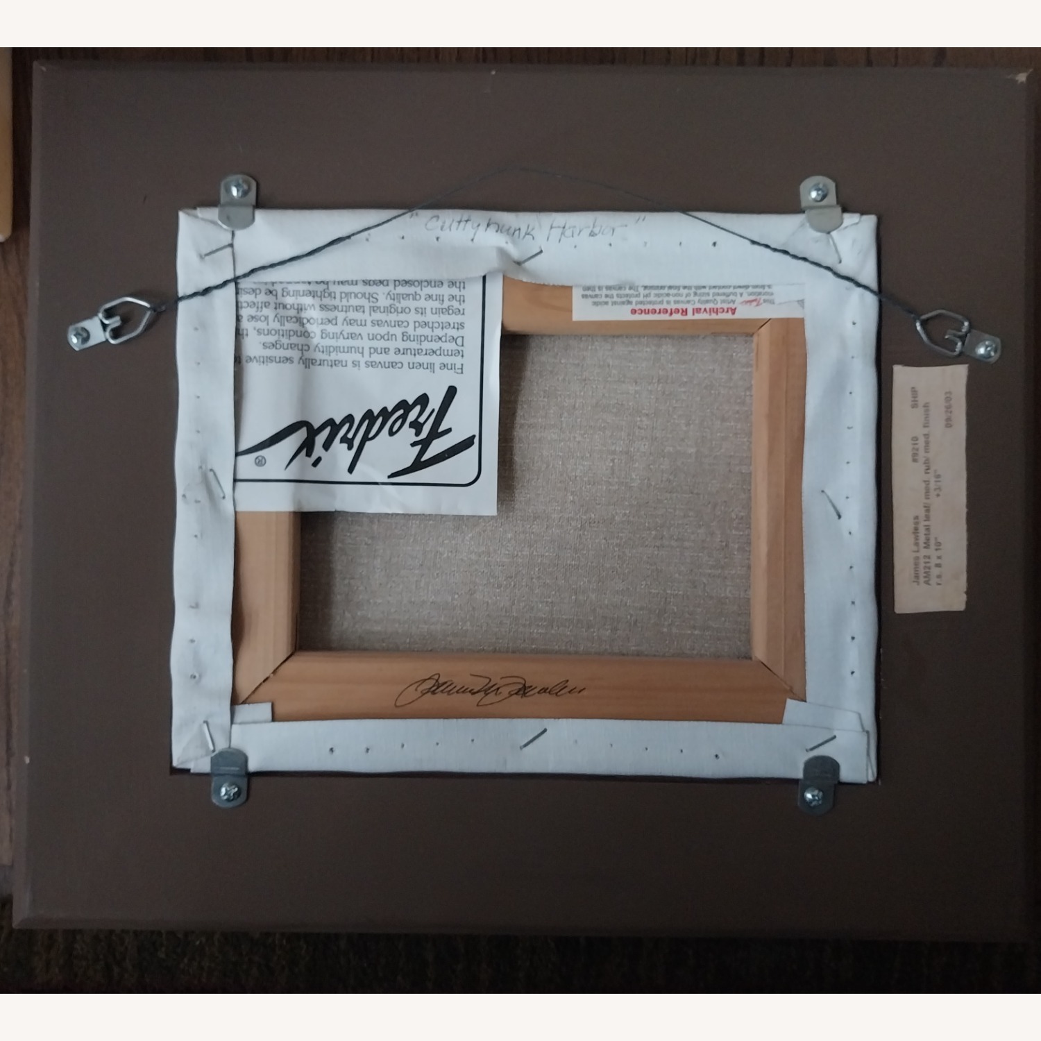 James Lawless “Cuttyhunk Harbor” Wall Art  - image-7