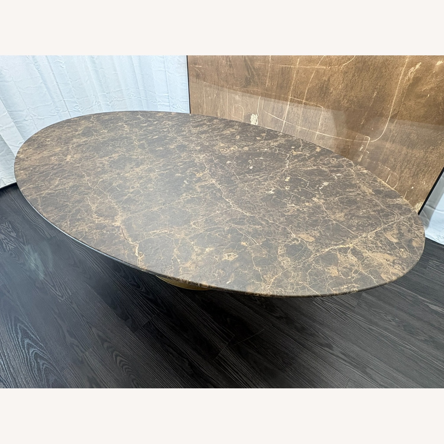 RH Aero Stone Oval Dining Table — 96" - image-22