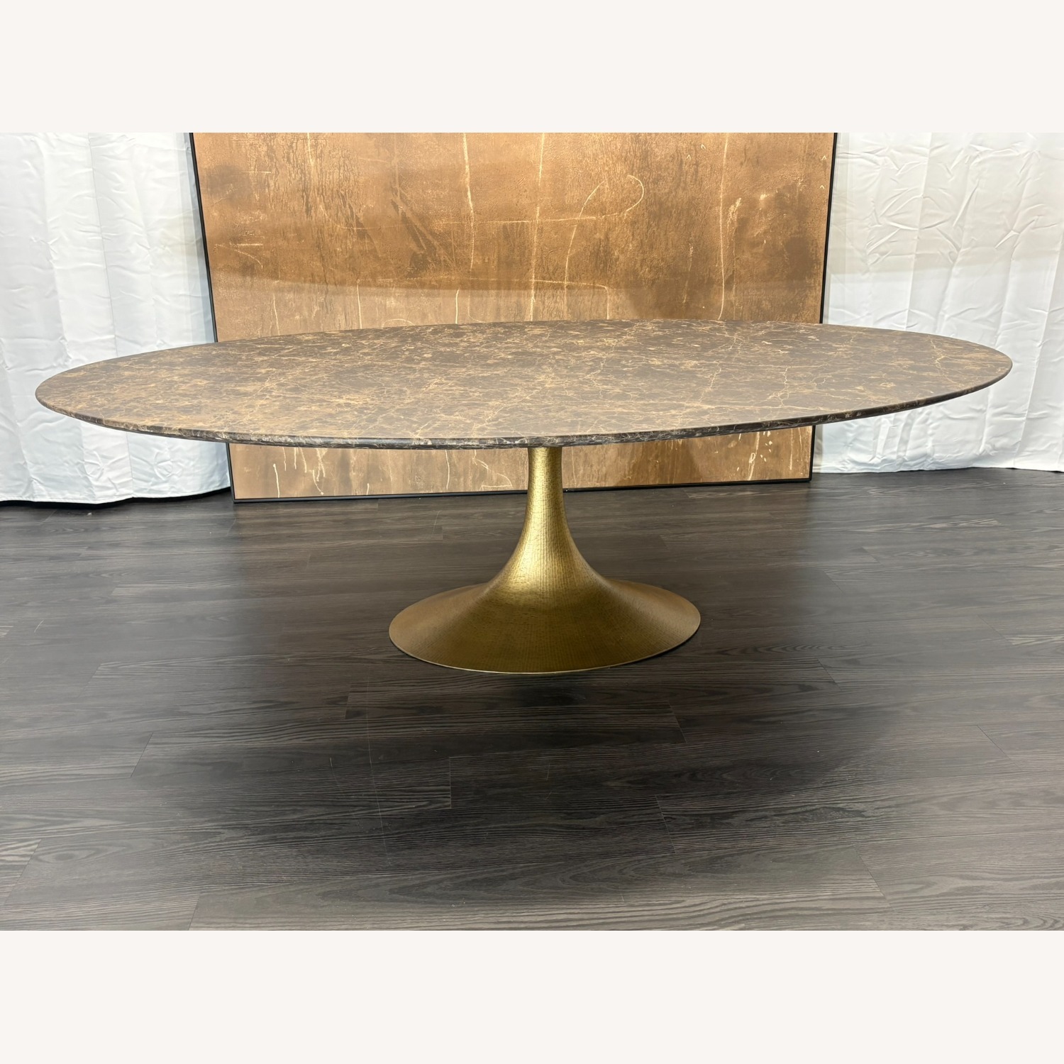 RH Aero Stone Oval Dining Table — 96" - image-48